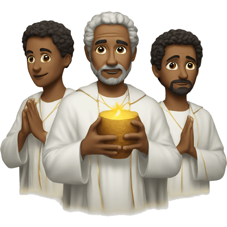 The holy trinity  emoji