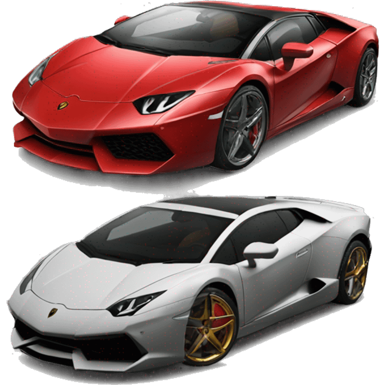 lamborghini rojo emoji