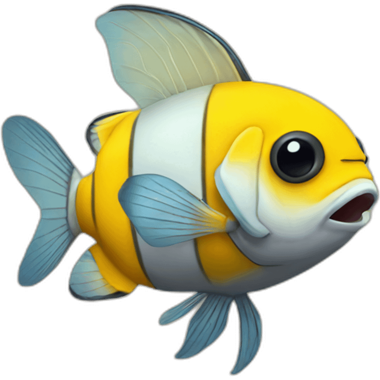 Bee fish emoji