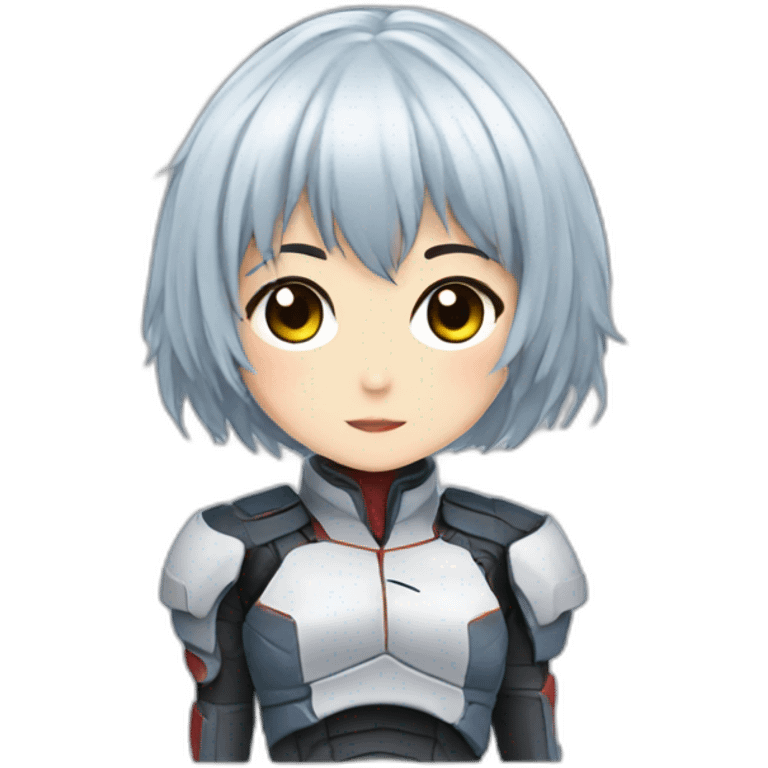 rei ayanami emoji Chibi emoji