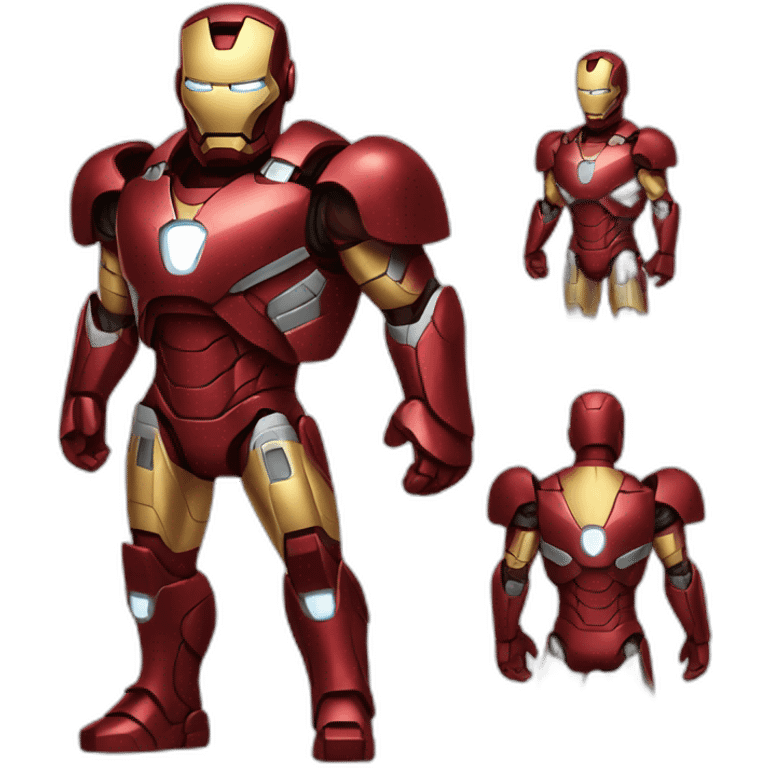 fullbody iron man emoji