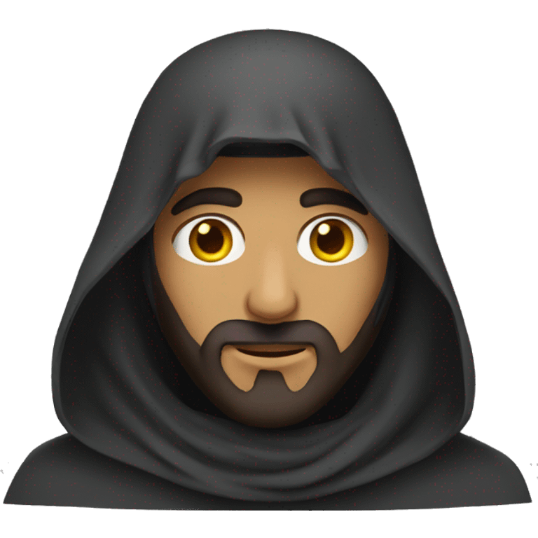 men arabe cloaked emoji