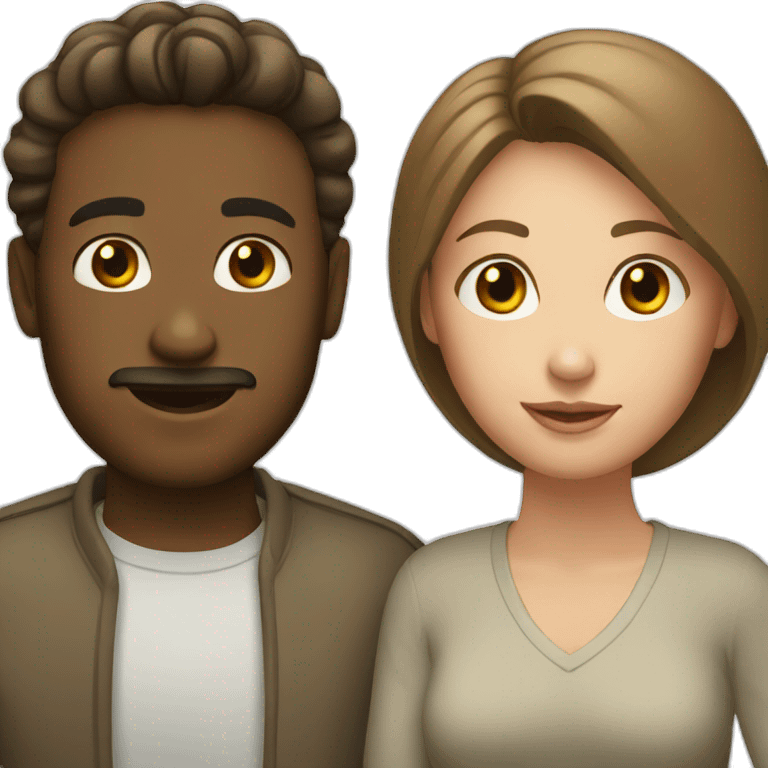 white couple emoji