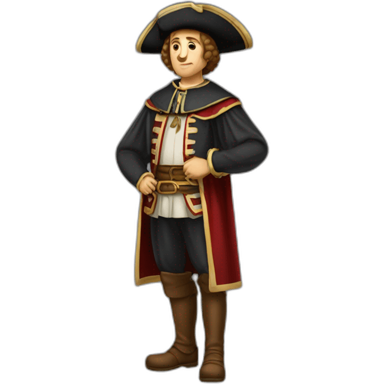 cristopholus columbus full body emoji