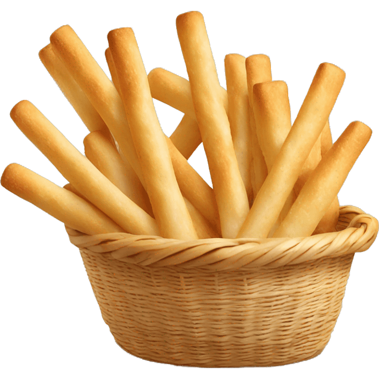 Basket of buttermilk breadsticks  emoji