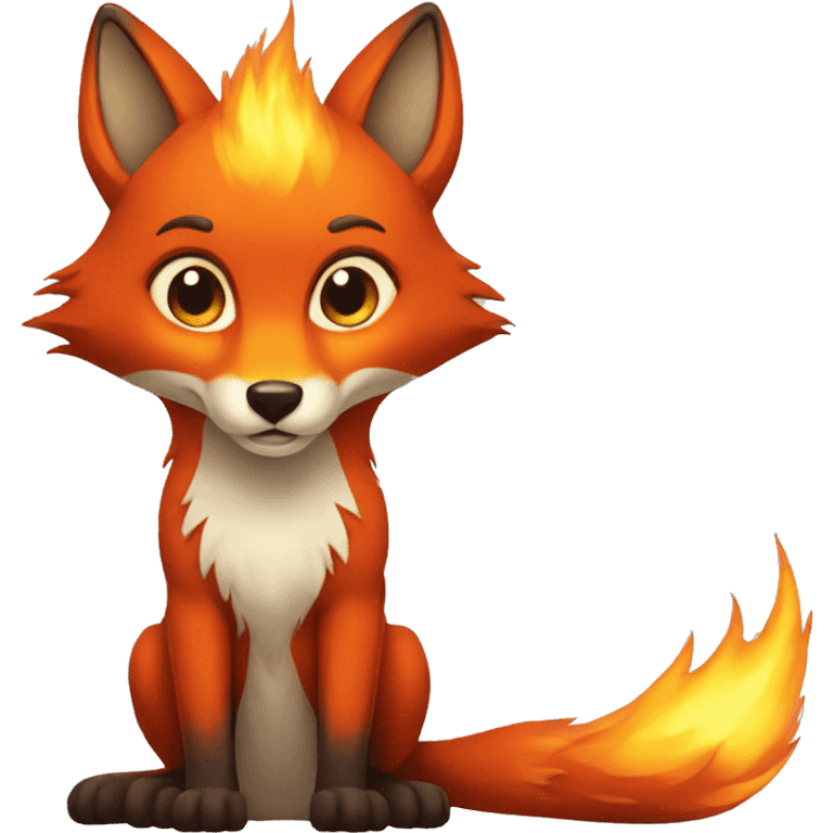 fire fox emoji