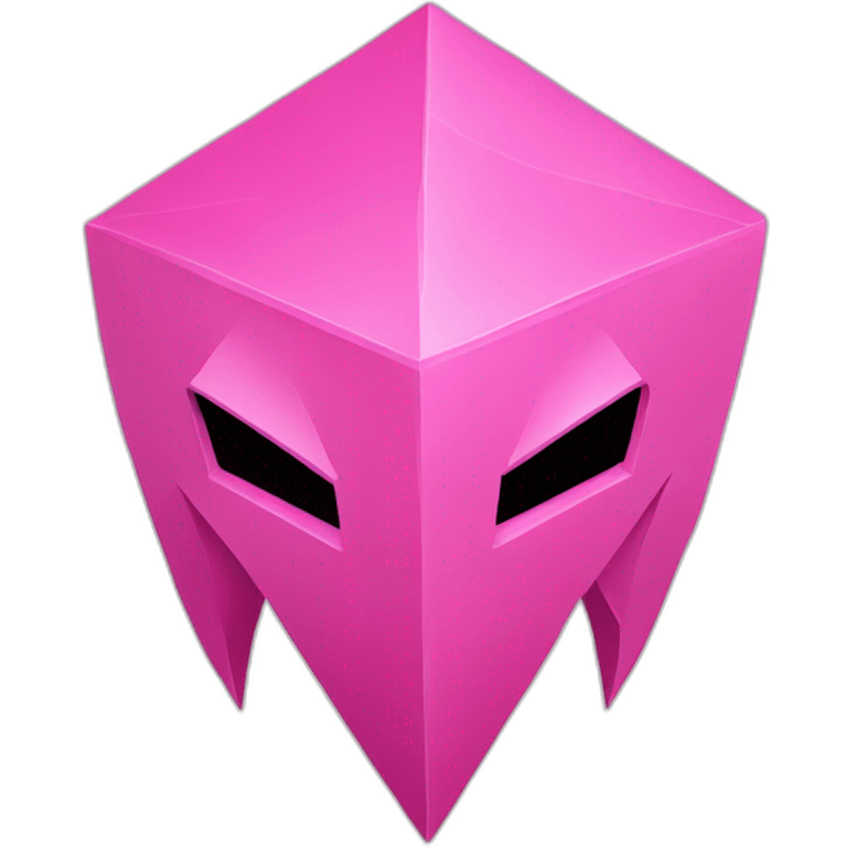 pink ethereum logo emoji