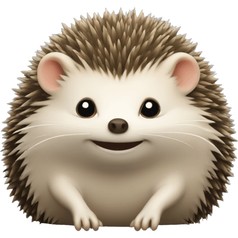 Lucky hedgehog emoji