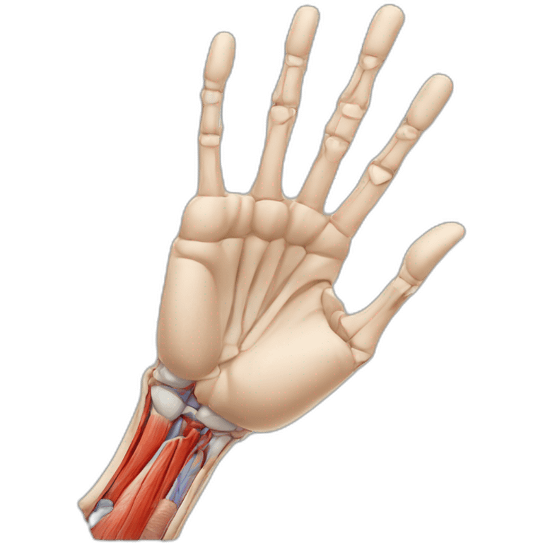 hand anatomy emoji