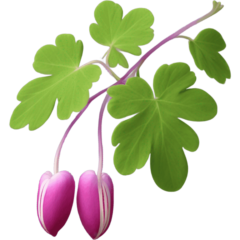 Dicentra spectabilis  emoji