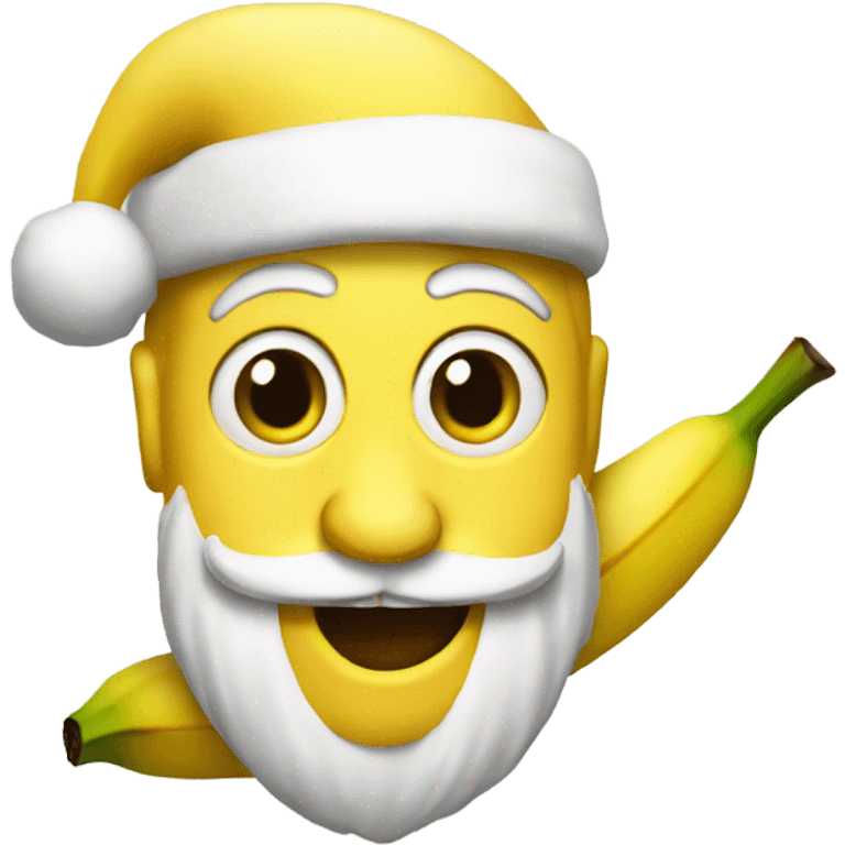 Banana Santa emoji