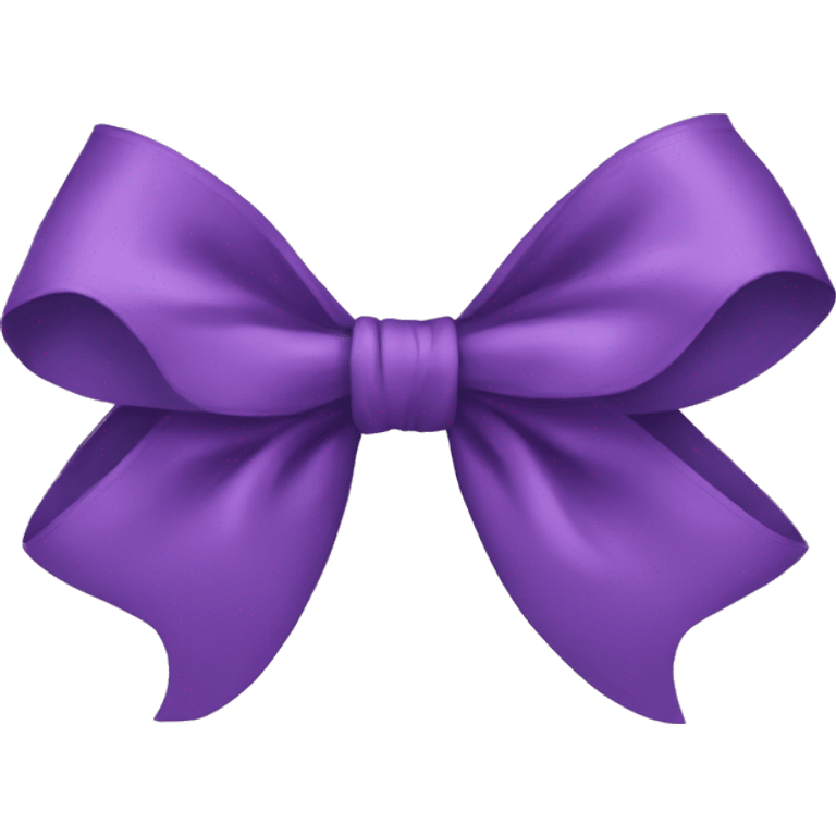 Coquette bow emoji