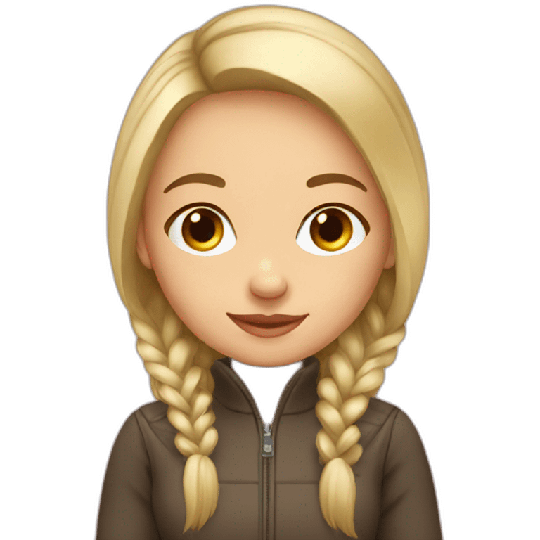 Russian girl emoji