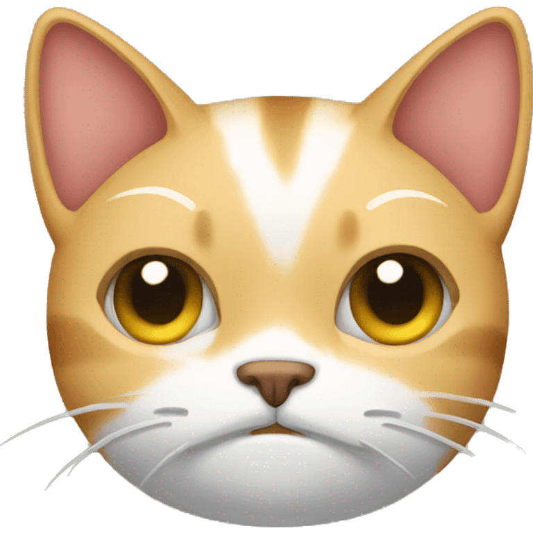 Cat sick emoji