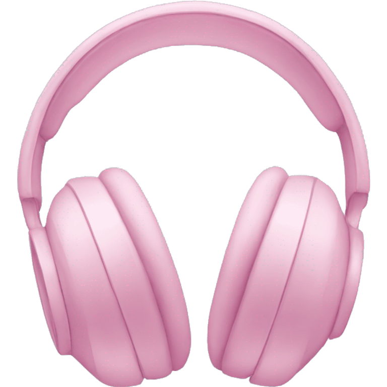 pastel pink headphone emoji