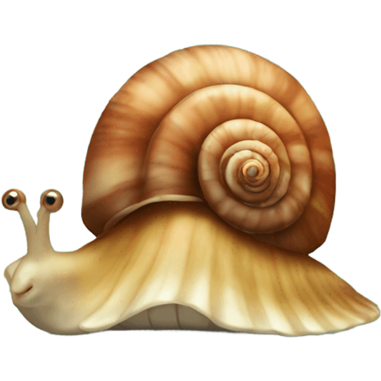 Party sea snail emoji