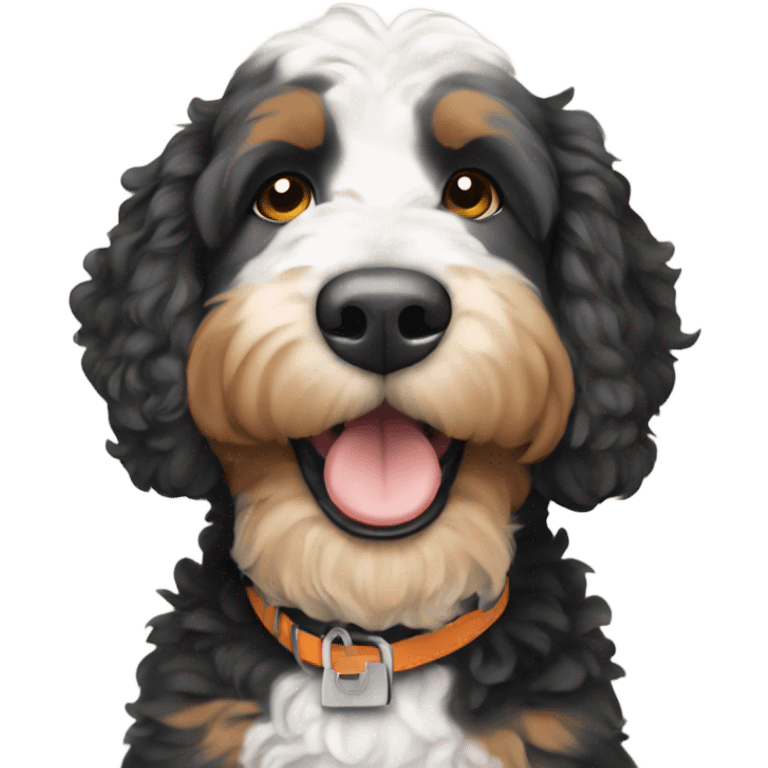 University of Tennessee Bernedoodle  emoji