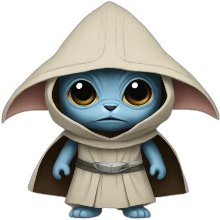 Grogu as a Sith emoji