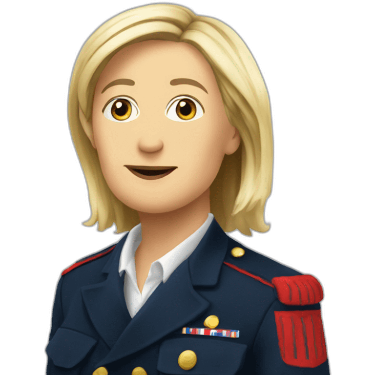 Marine lepen emoji