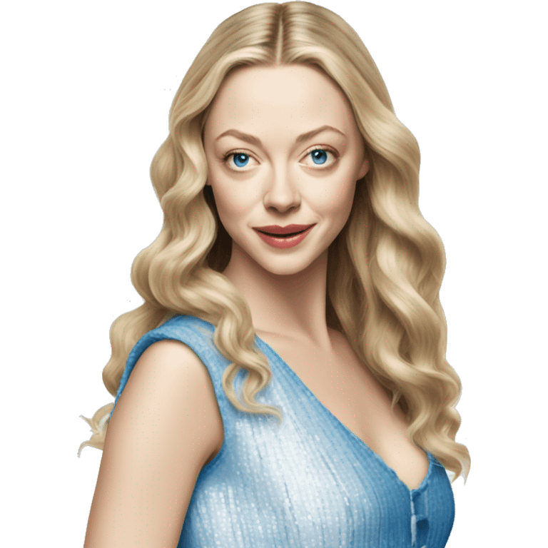 amanda seyfried in mamma mia emoji