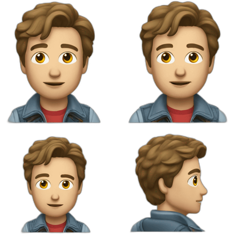 Marty mcfly emoji