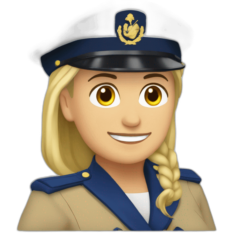 Marine Le Pen  emoji