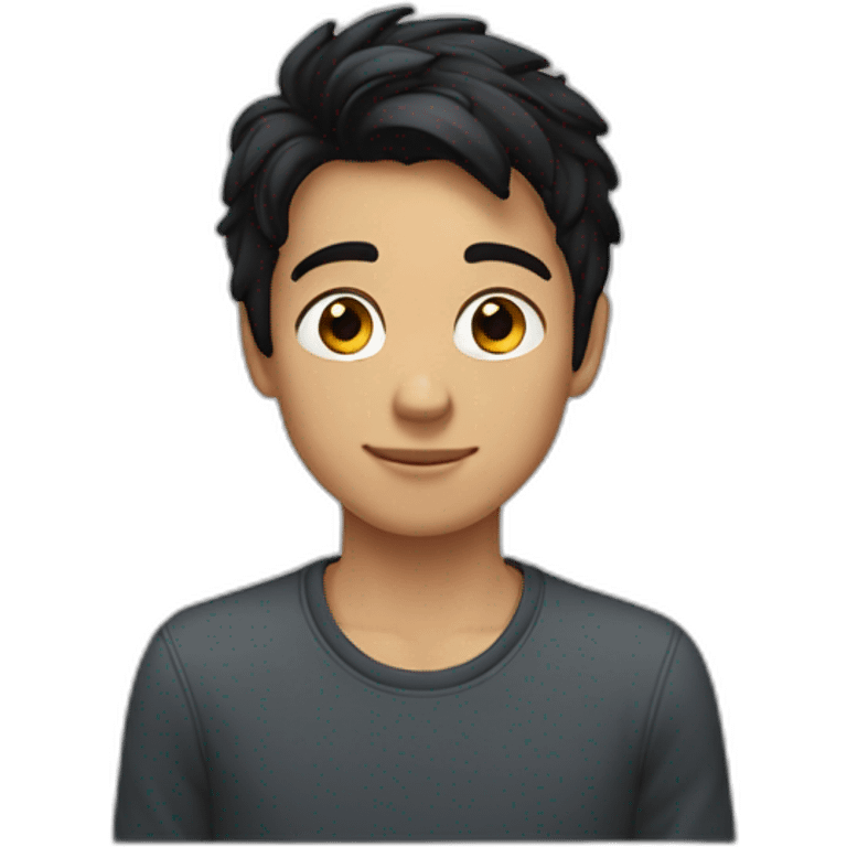 boy-smart-kind-browneyes-blackhair-sideparted emoji