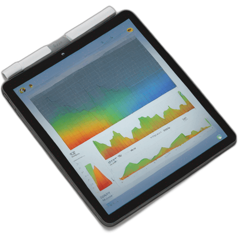 chart-on-a-tablet-display emoji