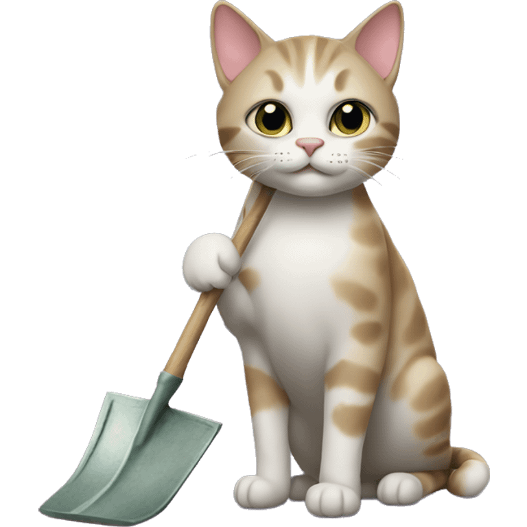 Cat with a spade emoji