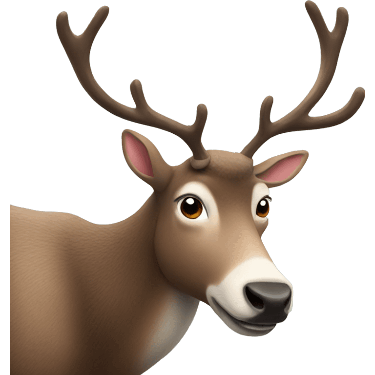 Reindeer emoji