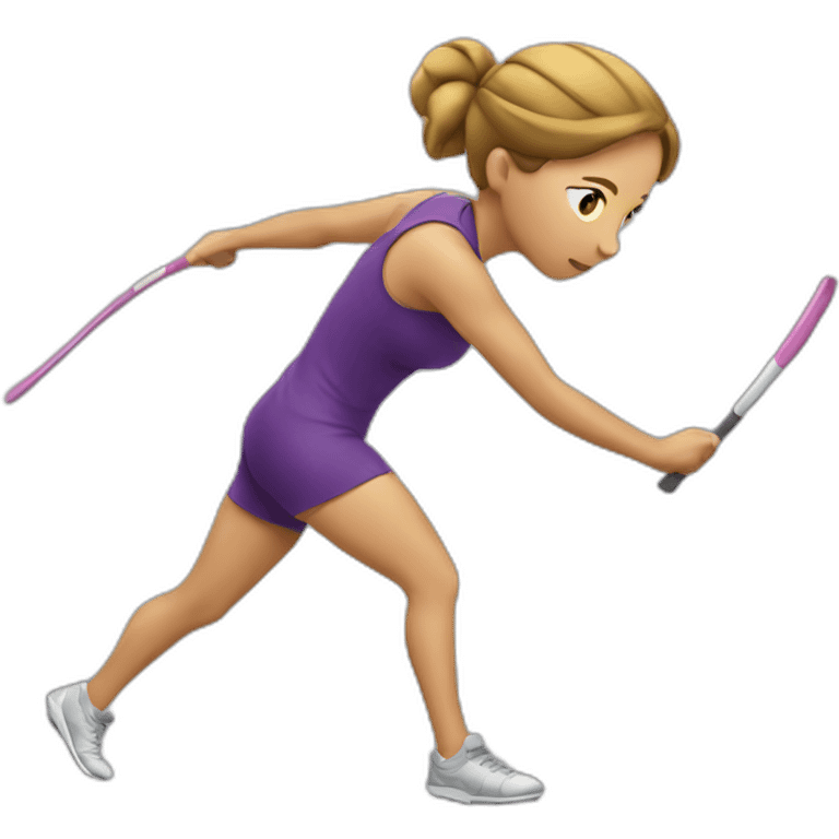 woman javelin throw emoji