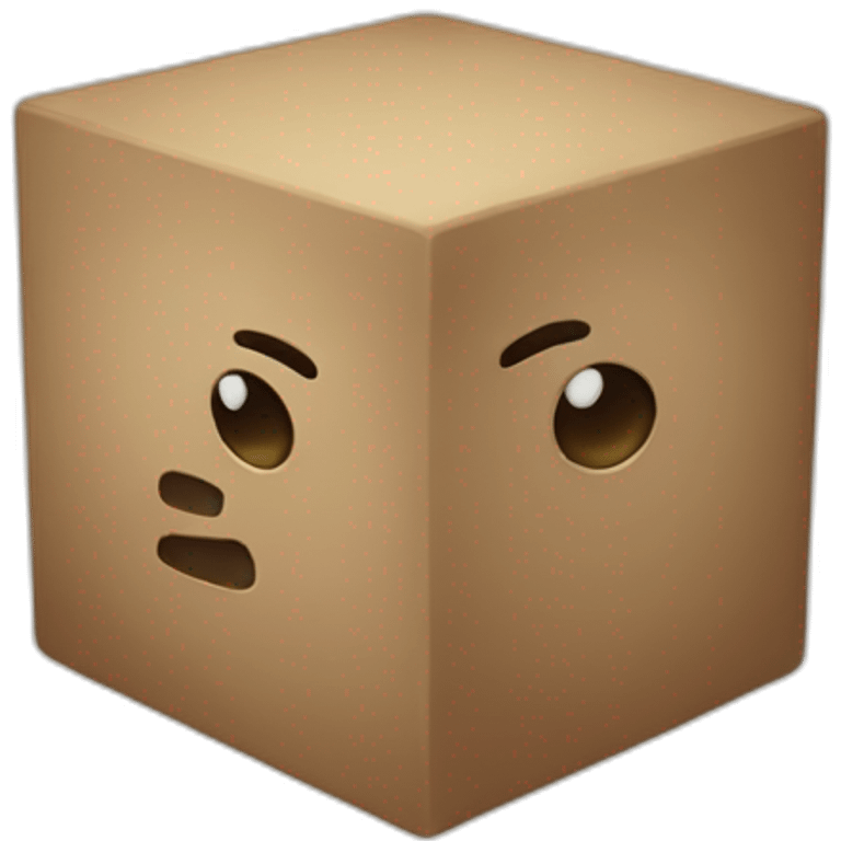 Cube emoji