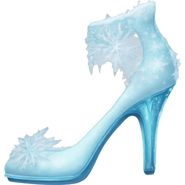 frozen elsa shoe emoji