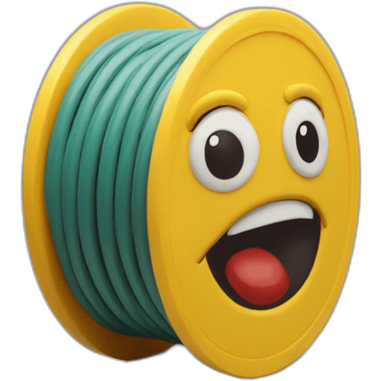 Plasticine 35mm film coil emoji