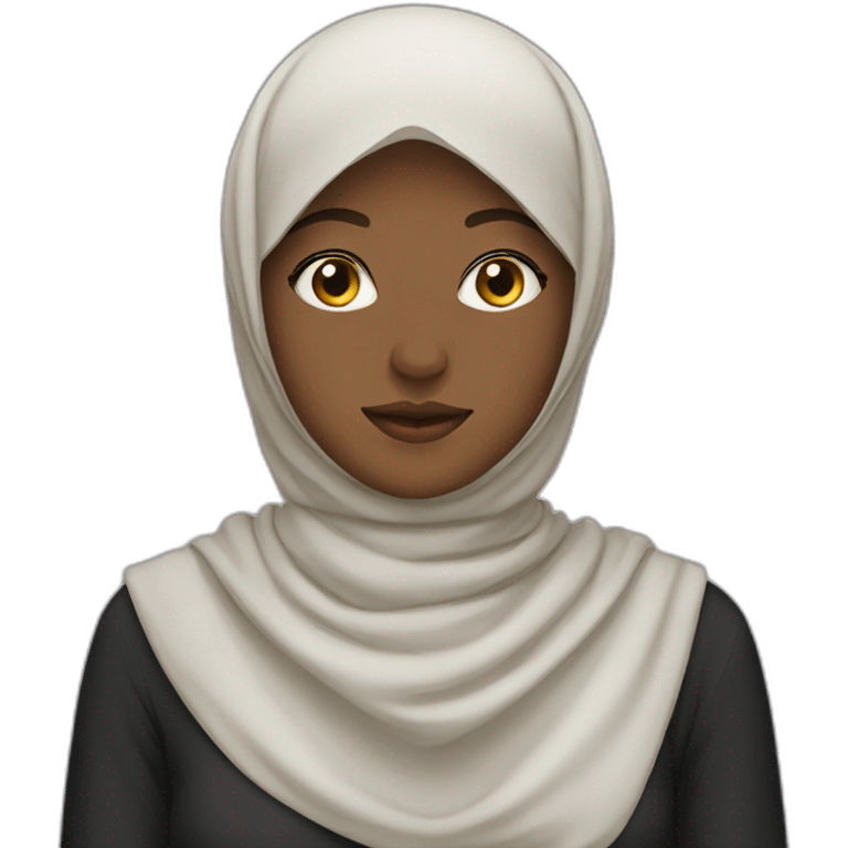 girl in hijab emoji