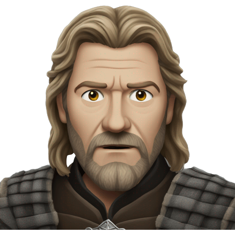 photorealistic Eddard Stark emoji