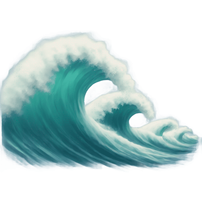 wave emoji