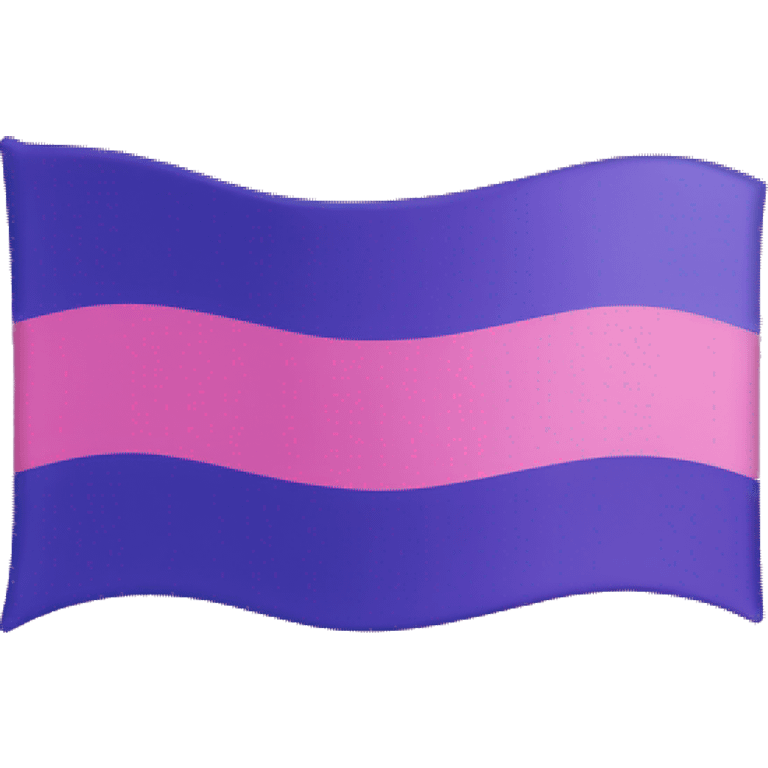 Bisexual flag emoji