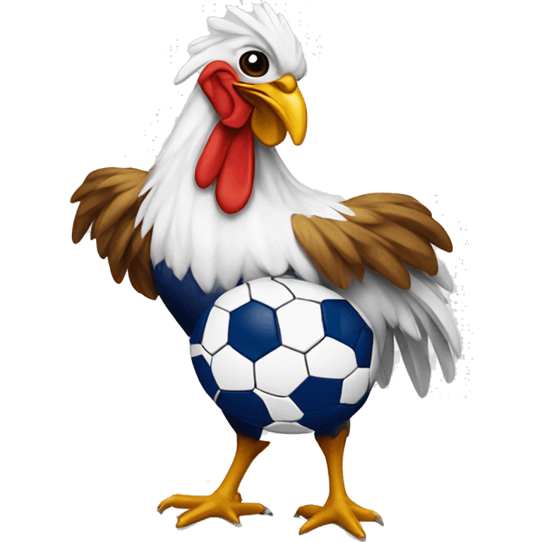 U.S.A. soccer player chicken emoji