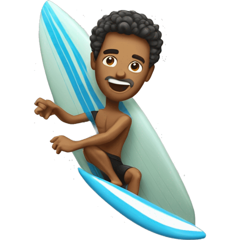 Surfing man emoji