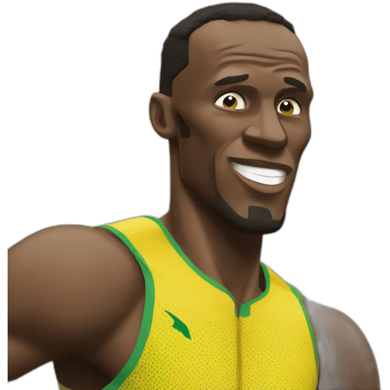 Usain Bolt emoji