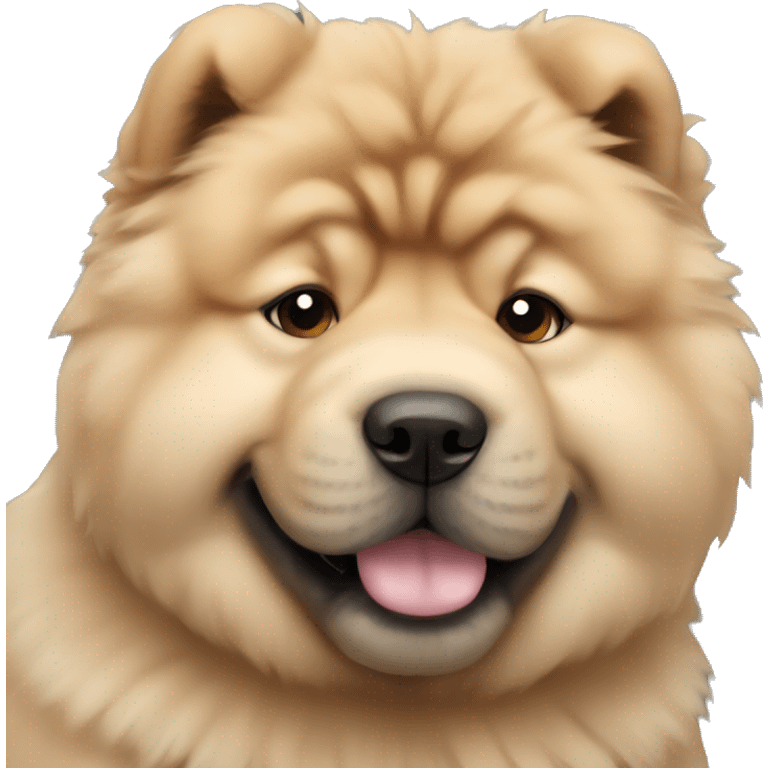 chow chow puppy emoji