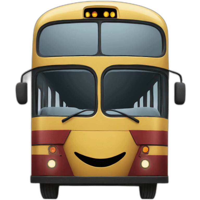 iron man on a bus emoji