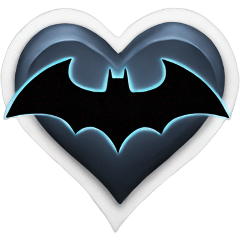 batman heart emoji