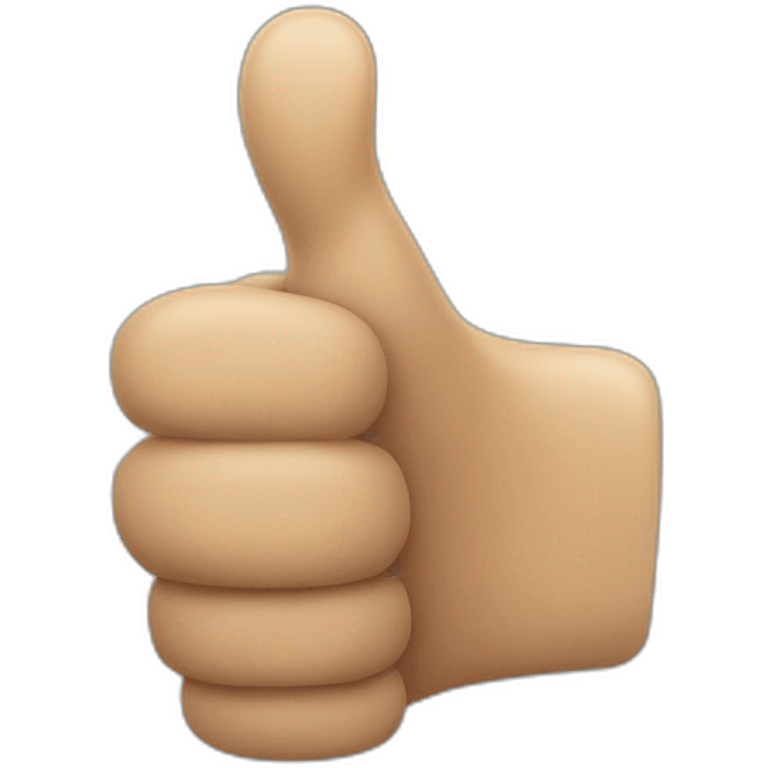 man giving two thumbs up emoji