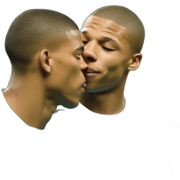 Mbappe head kiss olympique de Marseille emoji