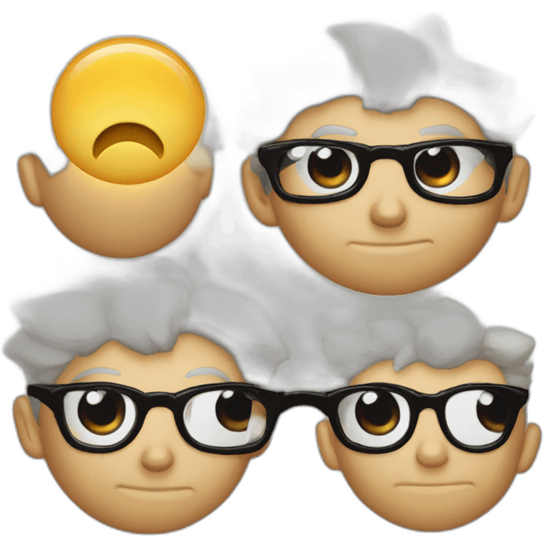 goku con lentes emoji