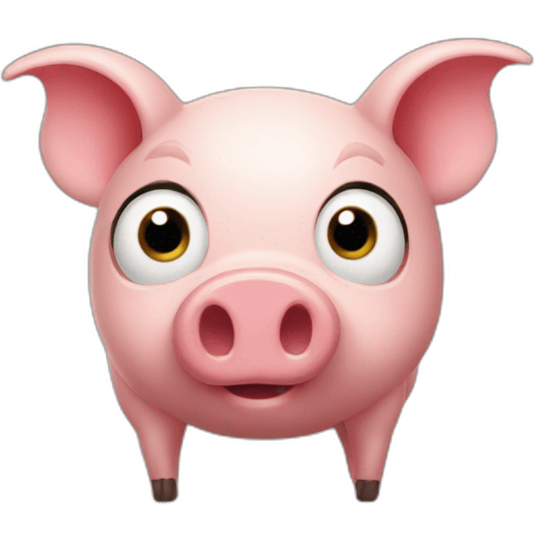 Spider-pig emoji