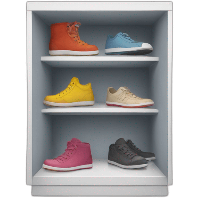 Shoe in a closet emoji