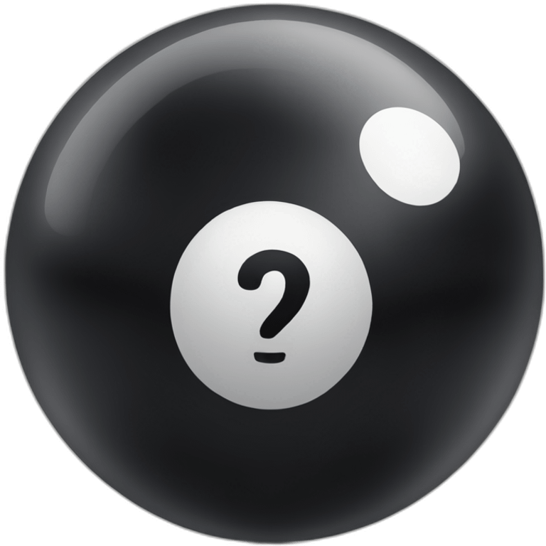 Magic 8 ball emoji